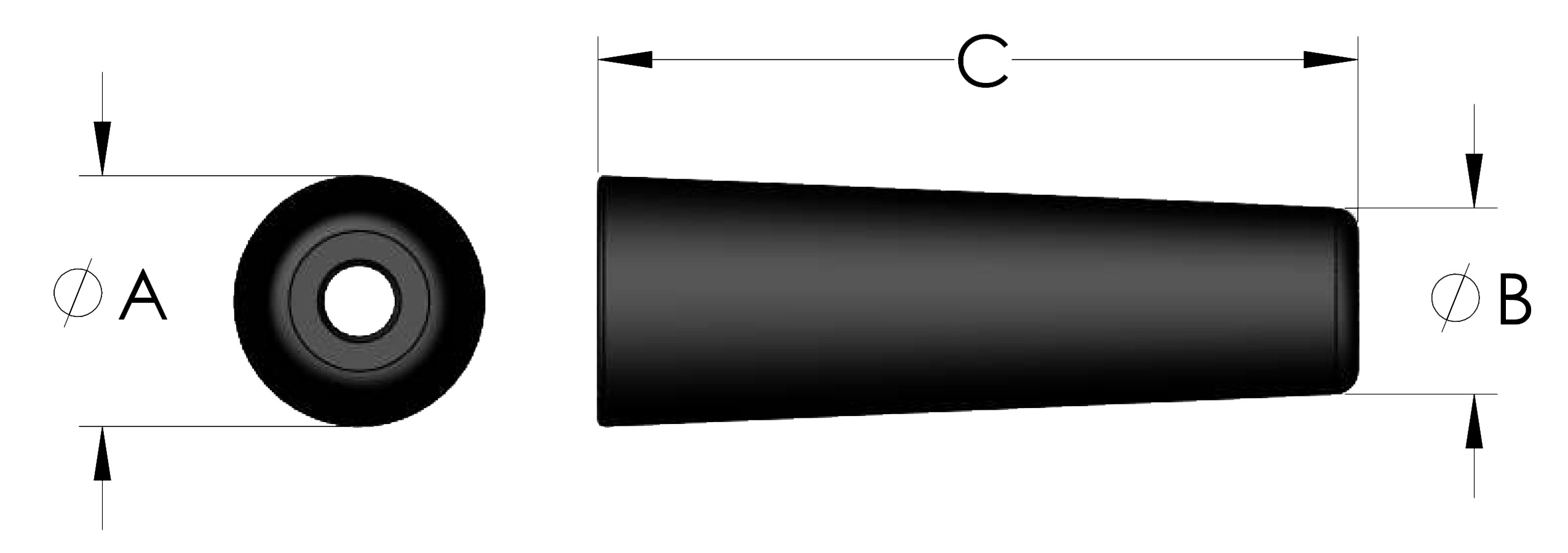 Tapered Shift Knobs by Innovative Components